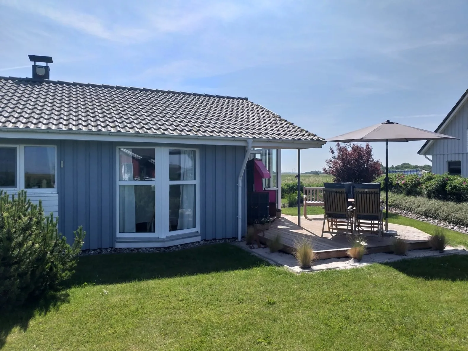 Modernes Ferienhaus direkt an der Nordsee