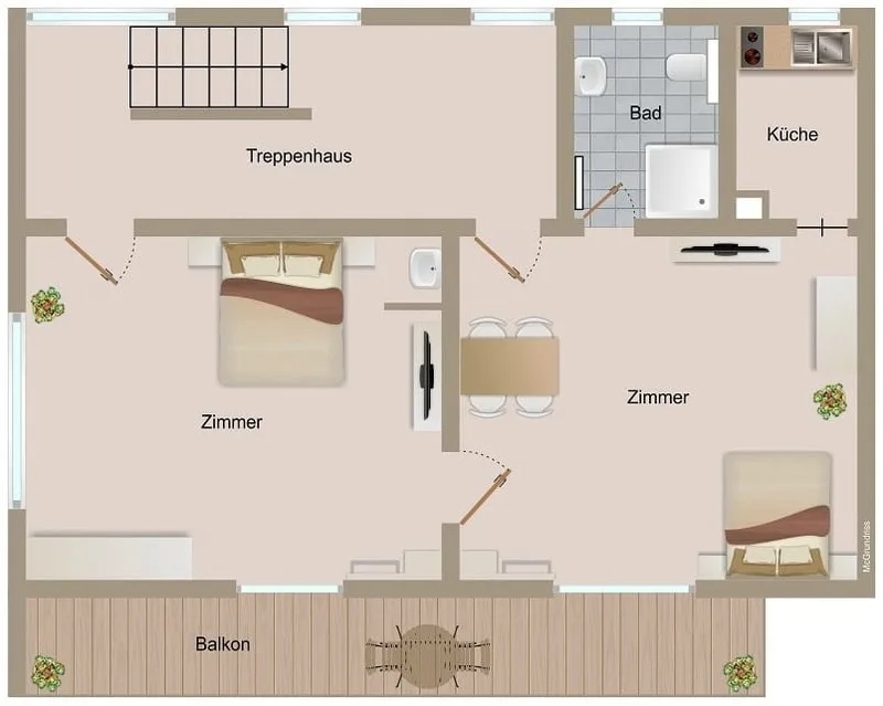Haus Dora Apartment 3 Ahorn