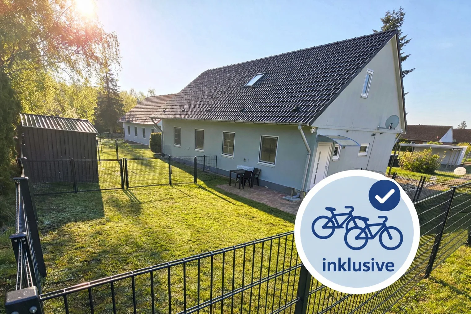 Ferienwohnung Usedom Familie Stopp Apartment 23a (hundefreundlich eingezäunt)