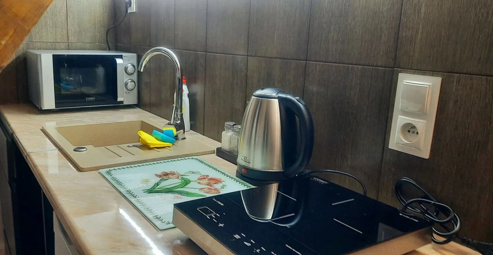 Apartment-studio for 5 guests (Cracow Old Town)