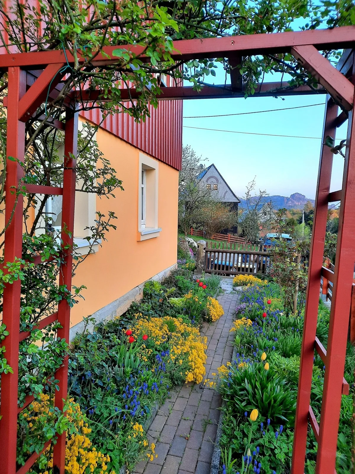 FeWo Dorn EG Haus Sandsteinliebe