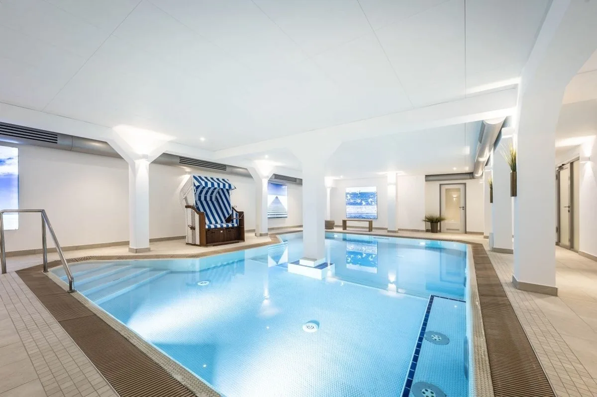 Ferienwohnung-juist-strandburg 206 für 2 bis 5 Personen mit Schwimmbad und Sauna