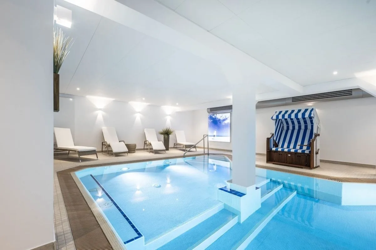 Ferienwohnung-juist-strandburg 206 für 2 bis 5 Personen mit Schwimmbad und Sauna