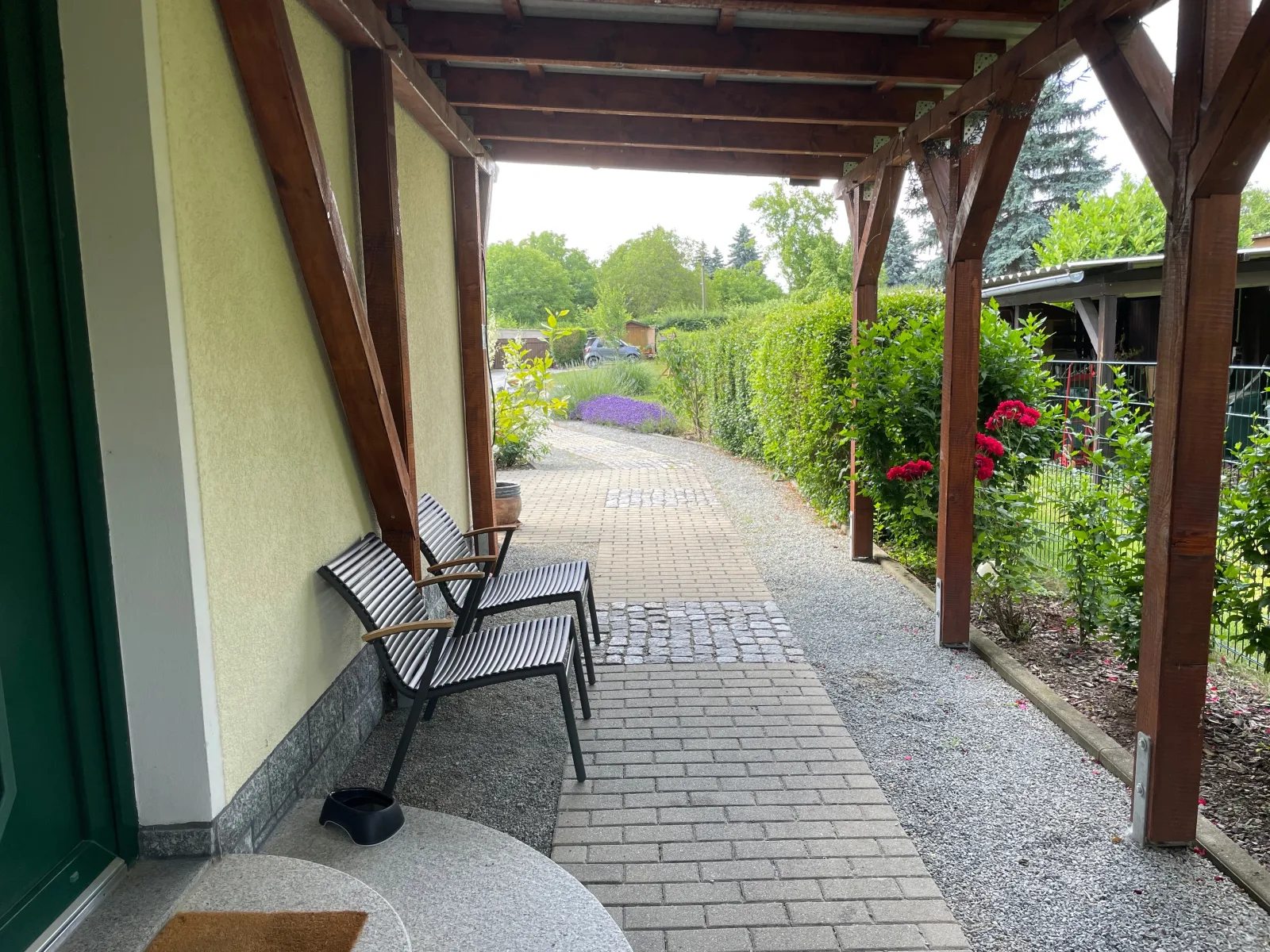 Ferienhaus Amare mit Fasssauna, eigener Terrasse & Kamin