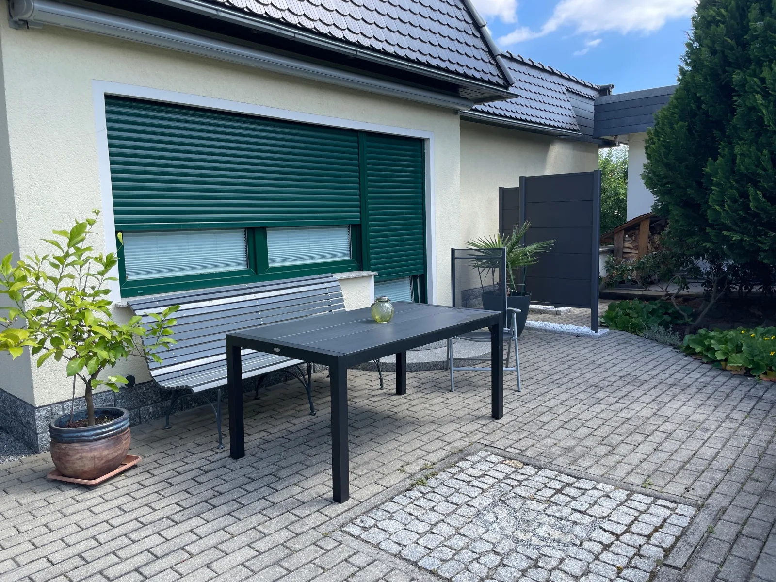 Ferienhaus Amare mit Fasssauna, eigener Terrasse & Kamin