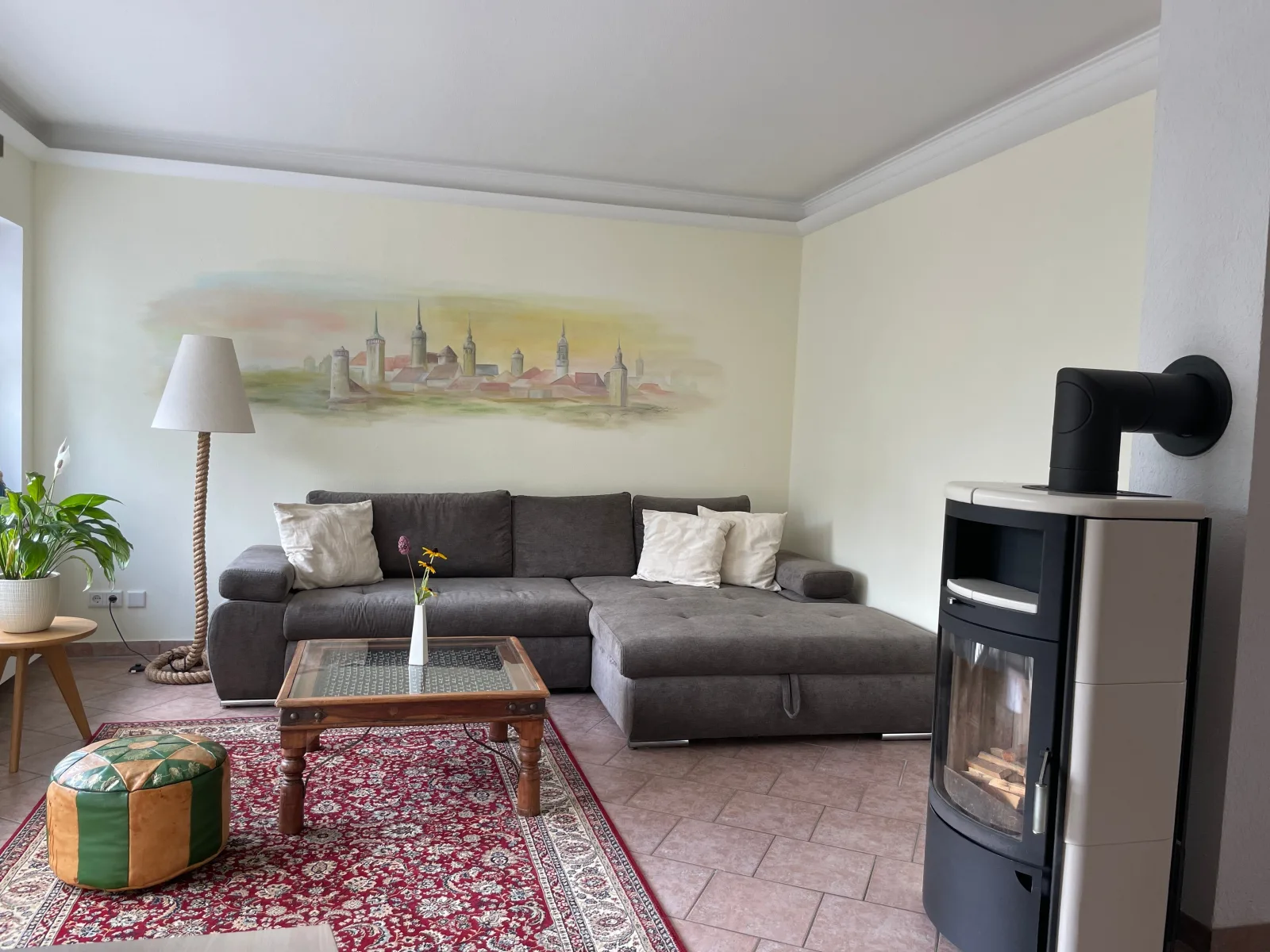 Ferienhaus Amare mit Fasssauna, eigener Terrasse & Kamin