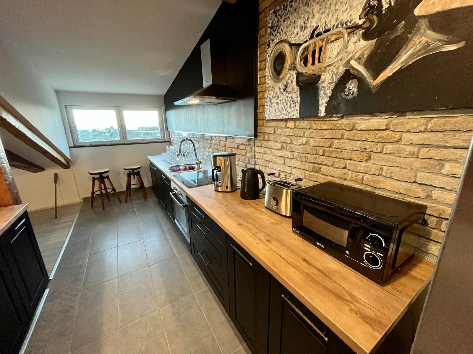 Loft Apartment 127qm Center Sea view Rijeka