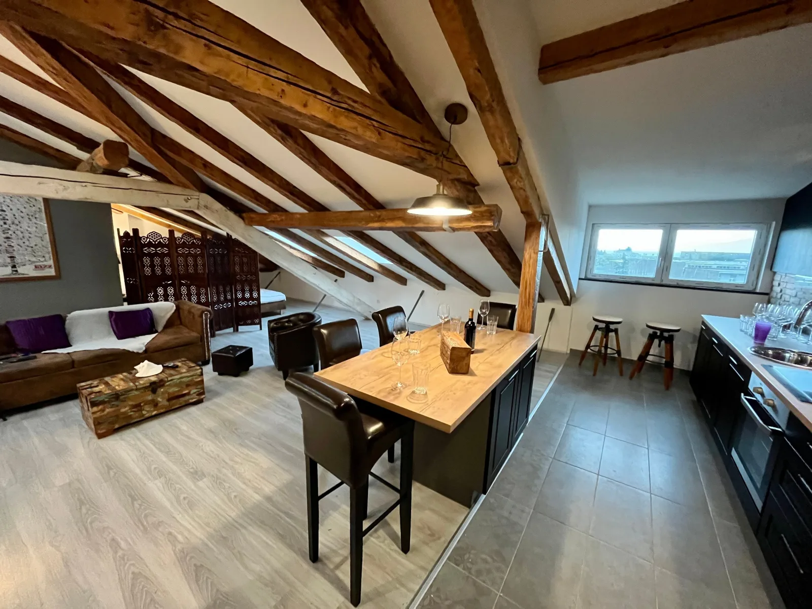Loft Apartment 127qm Center Sea view Rijeka
