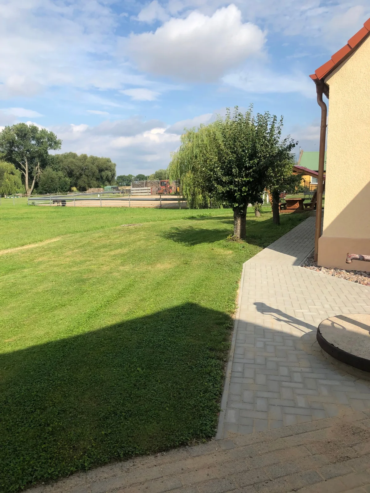Ferienwohnung auf dem Land Wiesenblick Sonnenberg Grambow