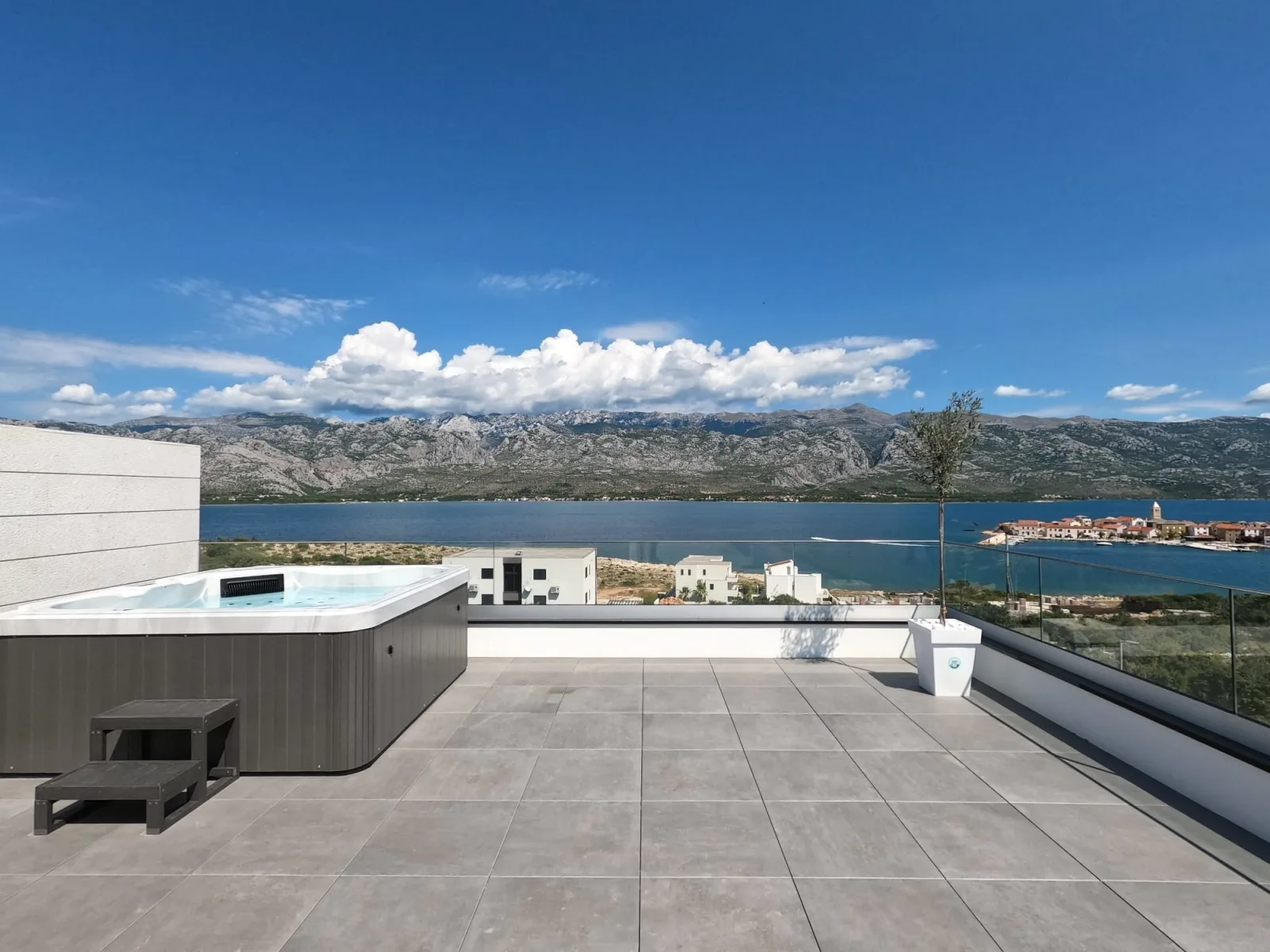 Luxury Sea & Mountain View Villa One with Private Pool & Jacuzzi