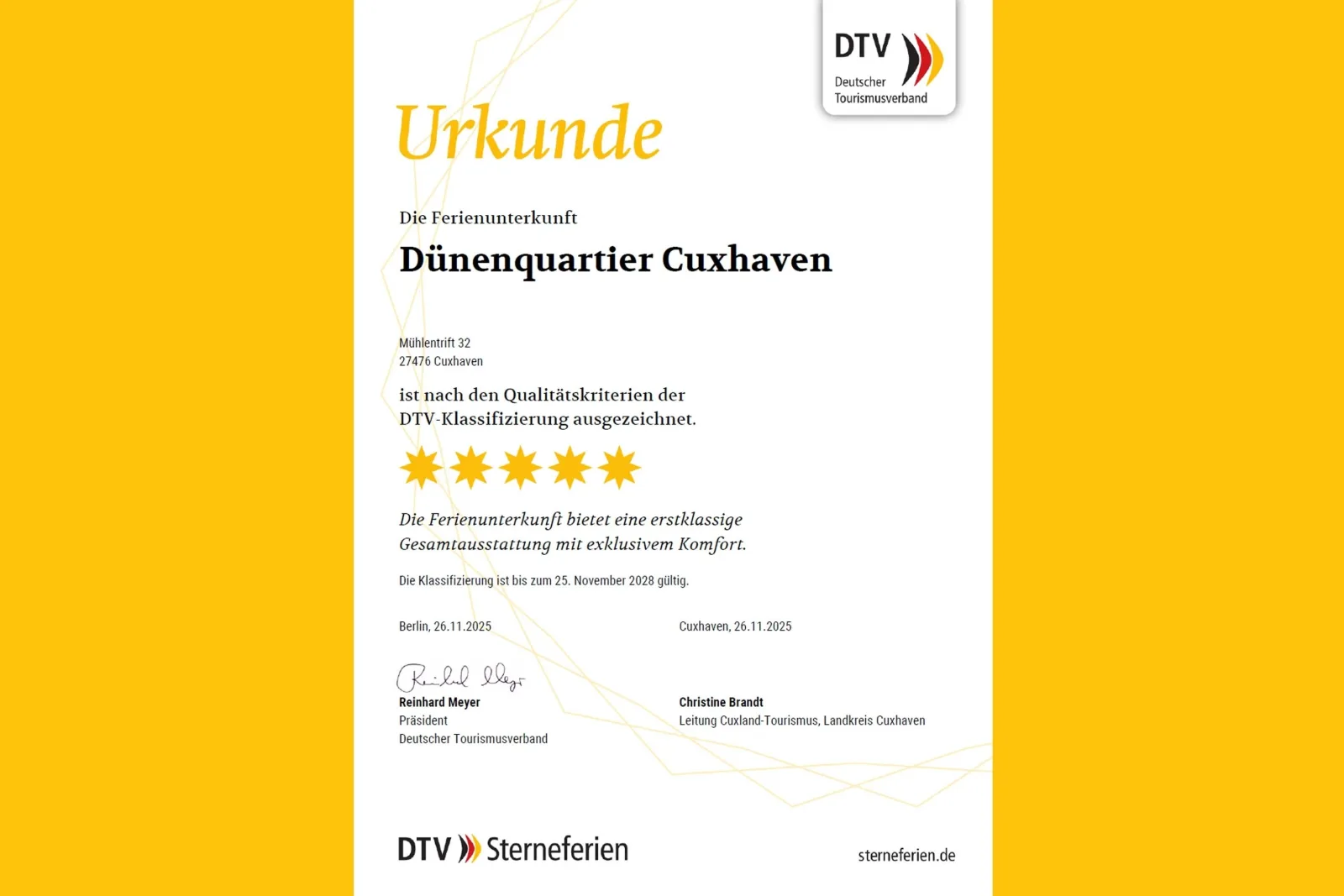 FeWo Dünenquartier Cuxhaven***** - ideal für Familien und Paare