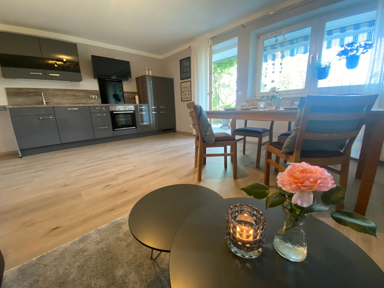 5 Sterne Ferienwohnung Rosengarten
