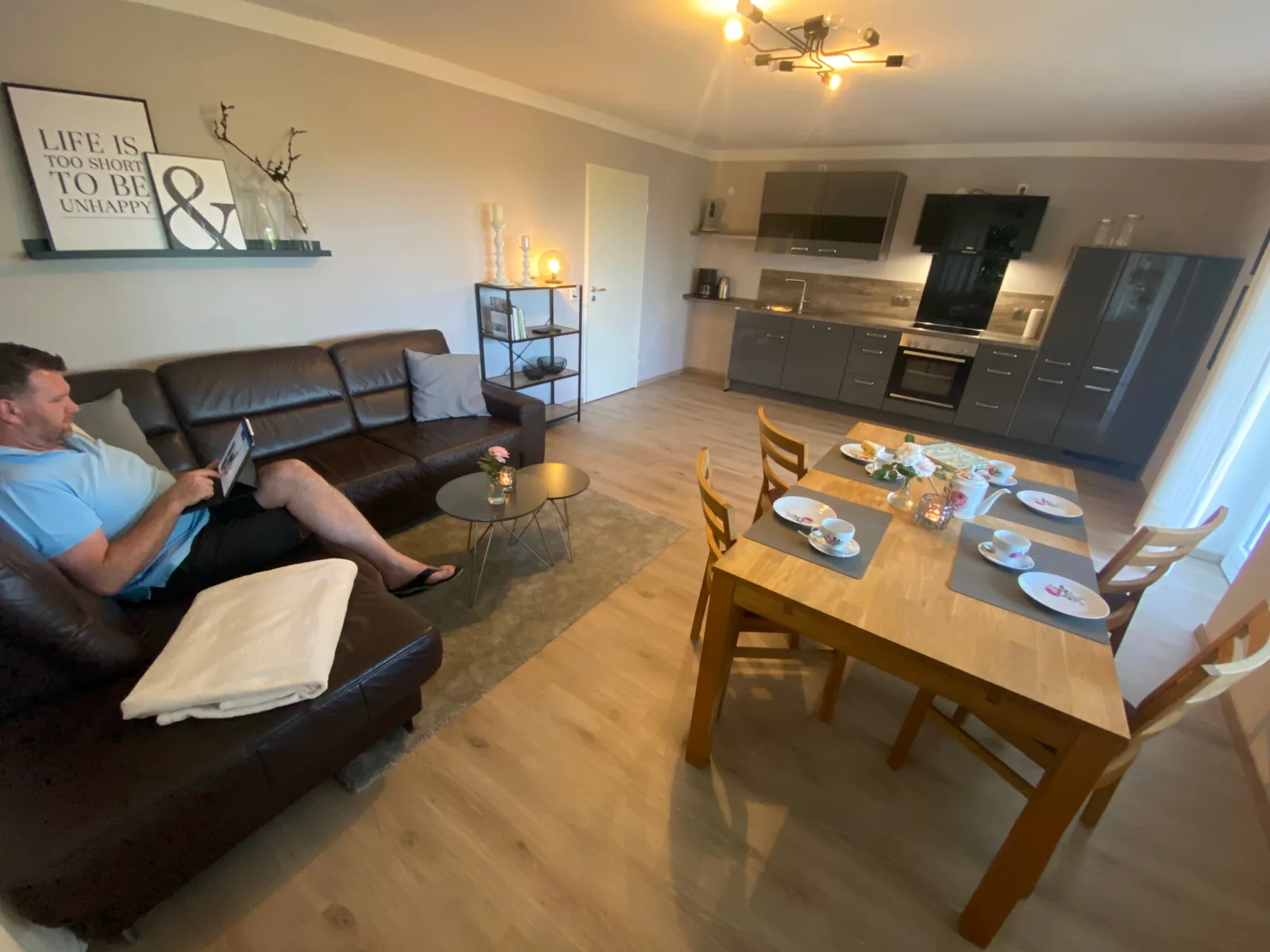 5 Sterne Ferienwohnung Rosengarten