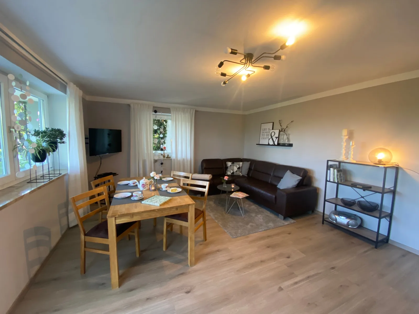 5 Sterne Ferienwohnung Rosengarten