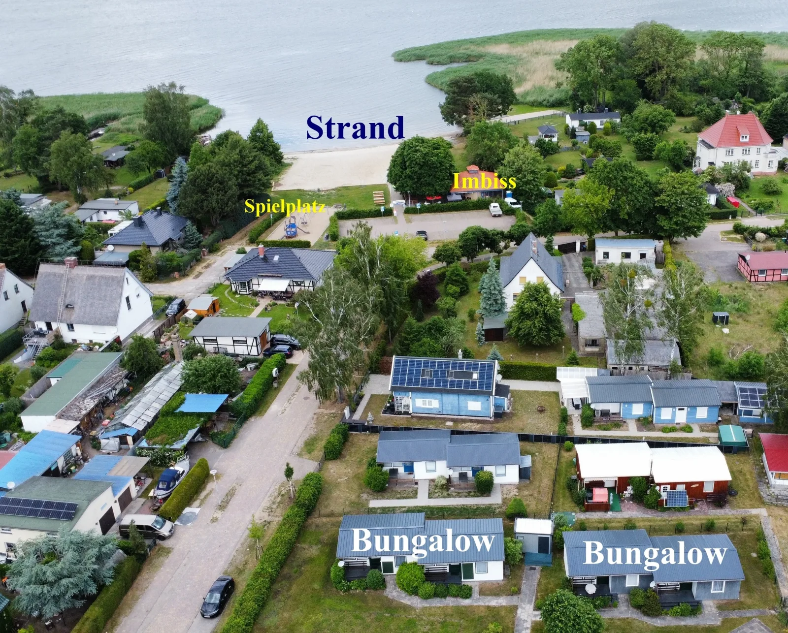Ferien-Bungalow im Seebad Ueckermünde/OT Bellin
