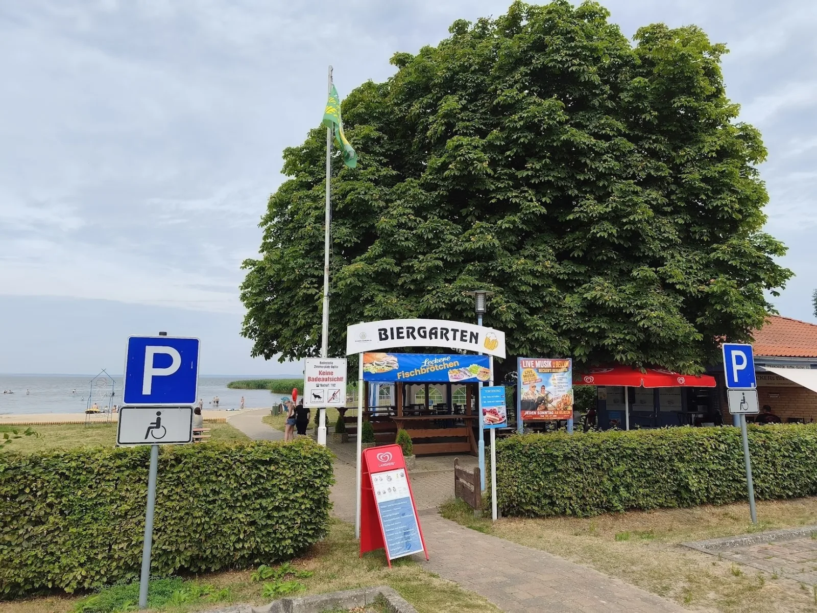 Seebad Ueckermünde/OT Bellin-unterhalb der Insel Usedom