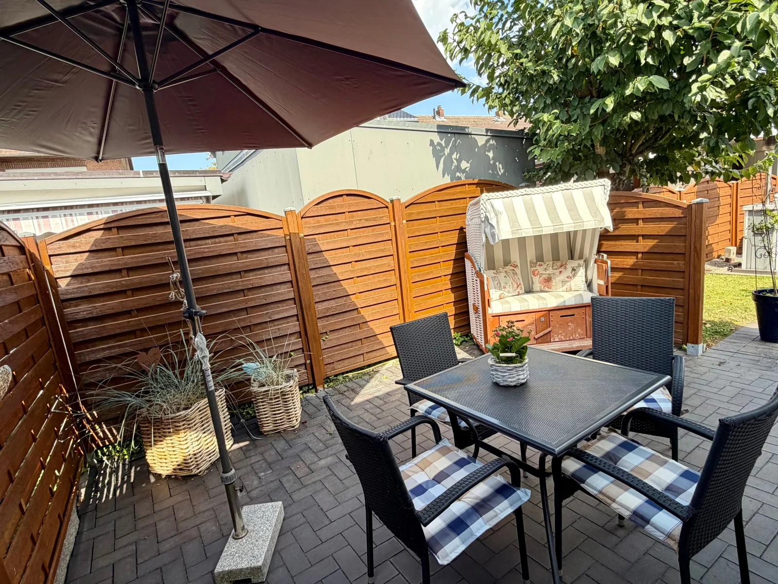 Haus Passat - 200m zur Ostsee & Strandkorb auf der Terrasse