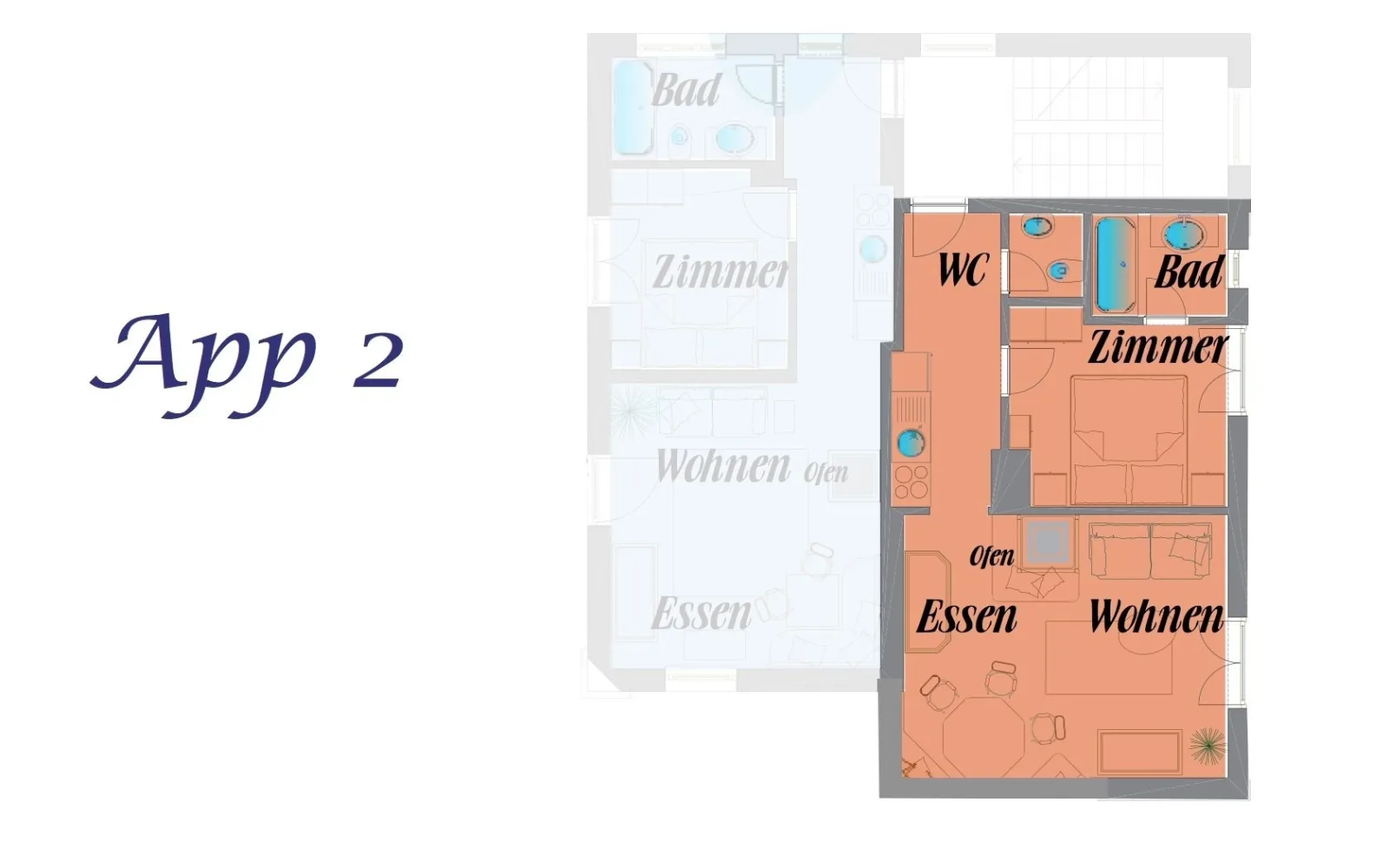 Apartment 1 und 2
