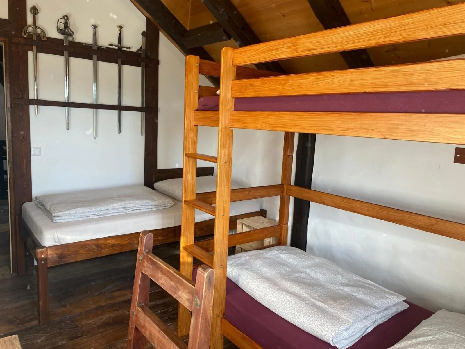 Ferienhaus Waffenkammer mit 3 Schlafräumen