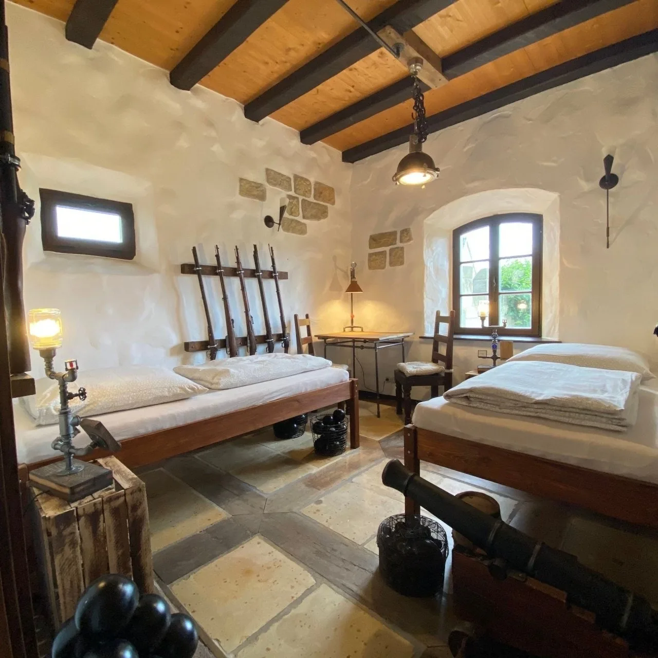 Ferienhaus Waffenkammer mit 3 Schlafräumen