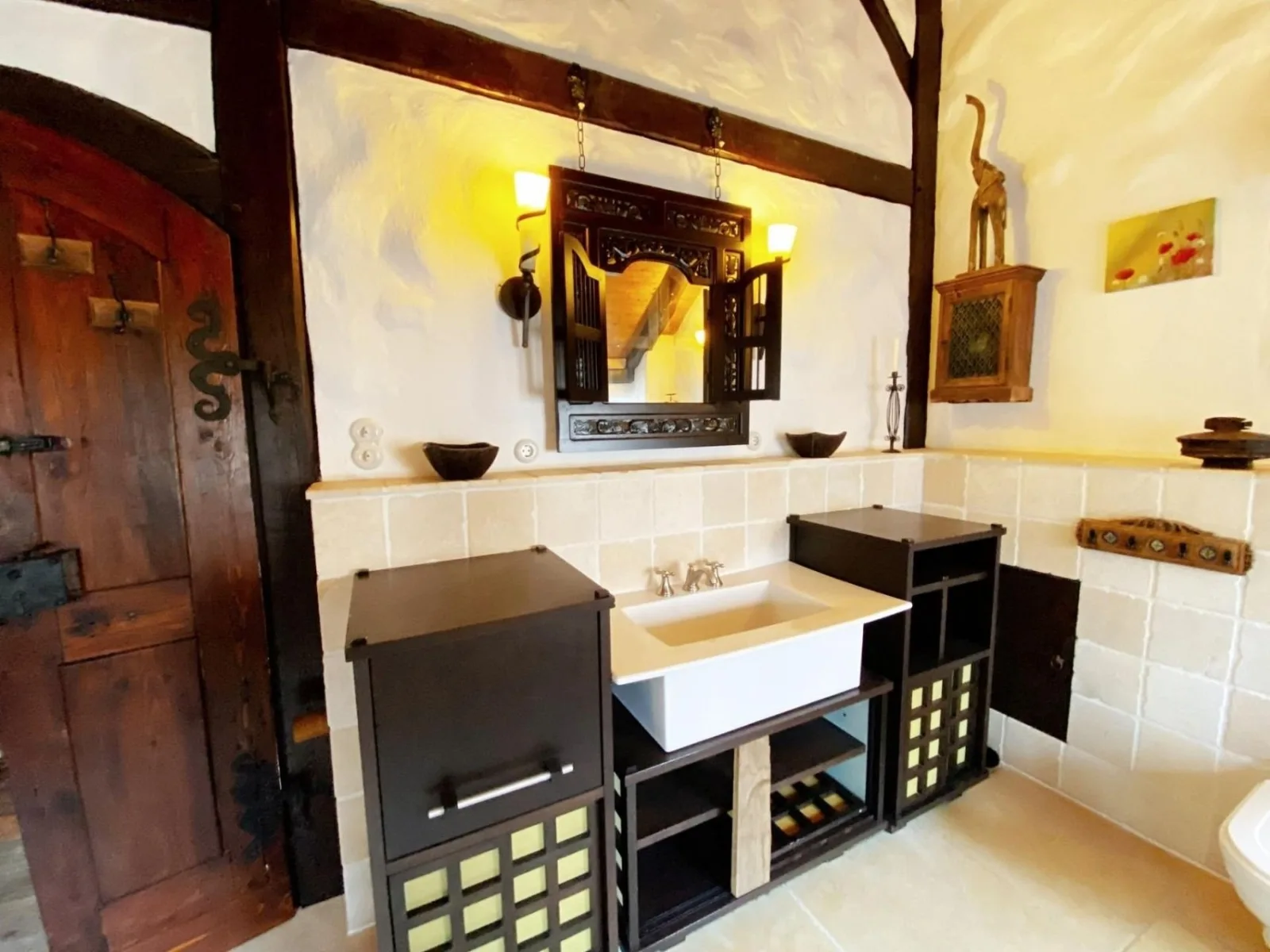 Ferienhaus Namibia-Lodge im Rittergut Leppersdorf