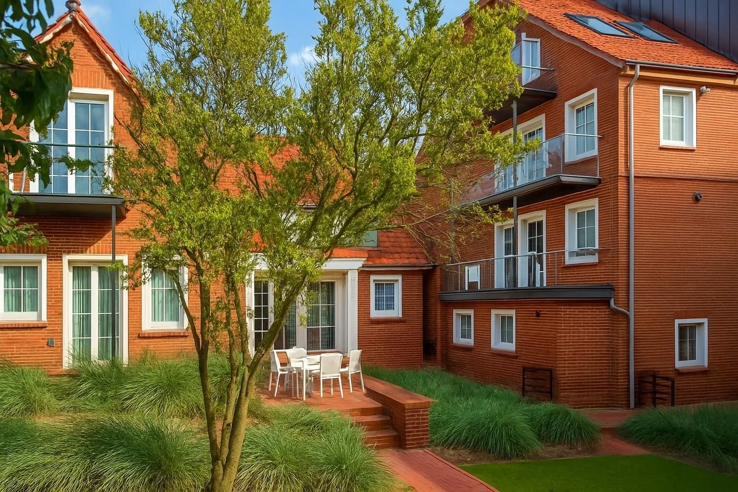 Sonnendüne Juist  Ferienwohnung mit Balkon & Dünenblick