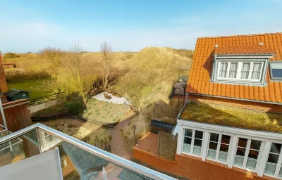 Sonnendüne Juist  Ferienwohnung mit Balkon & Dünenblick