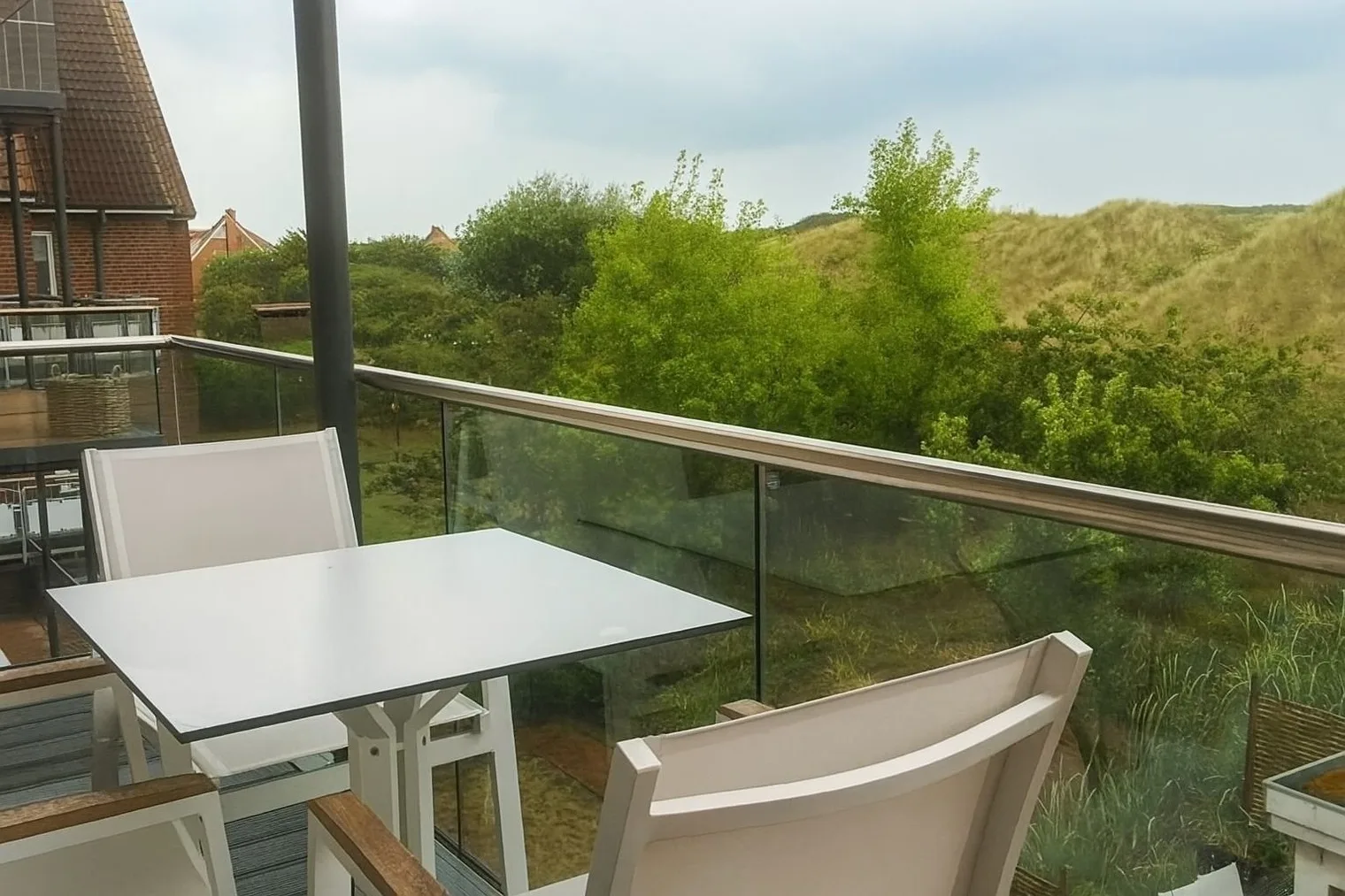 Sonnendüne Juist  Ferienwohnung mit Balkon & Dünenblick