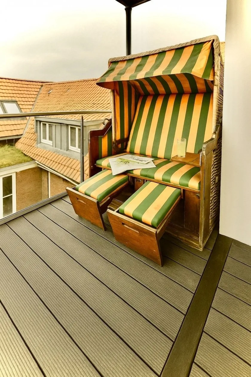 Sonnendüne Juist  Ferienwohnung mit Balkon & Dünenblick