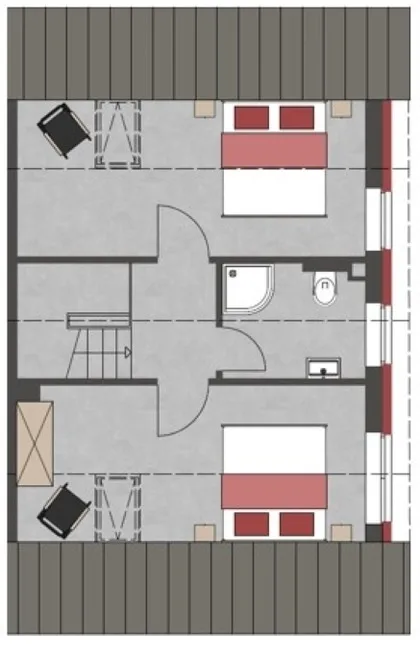 Strandnah 12 Pers Gruppenhaus K8