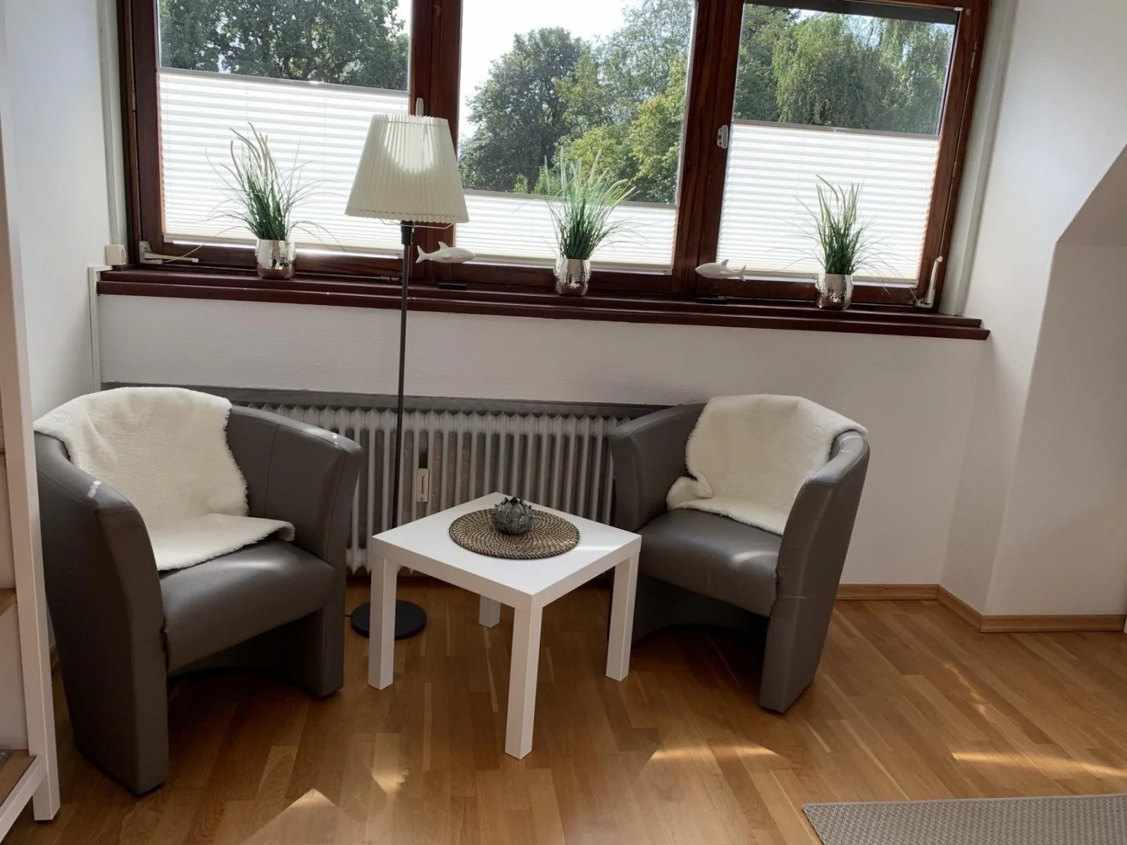 Heimelige Ferienwohnung Nesco mit Balkon und Garten