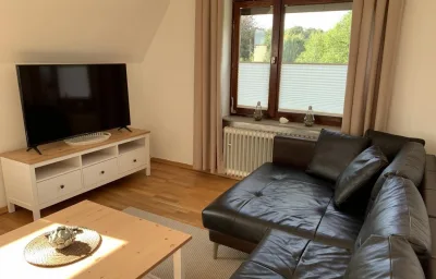 Heimelige Ferienwohnung Nesco mit Balkon und Garten