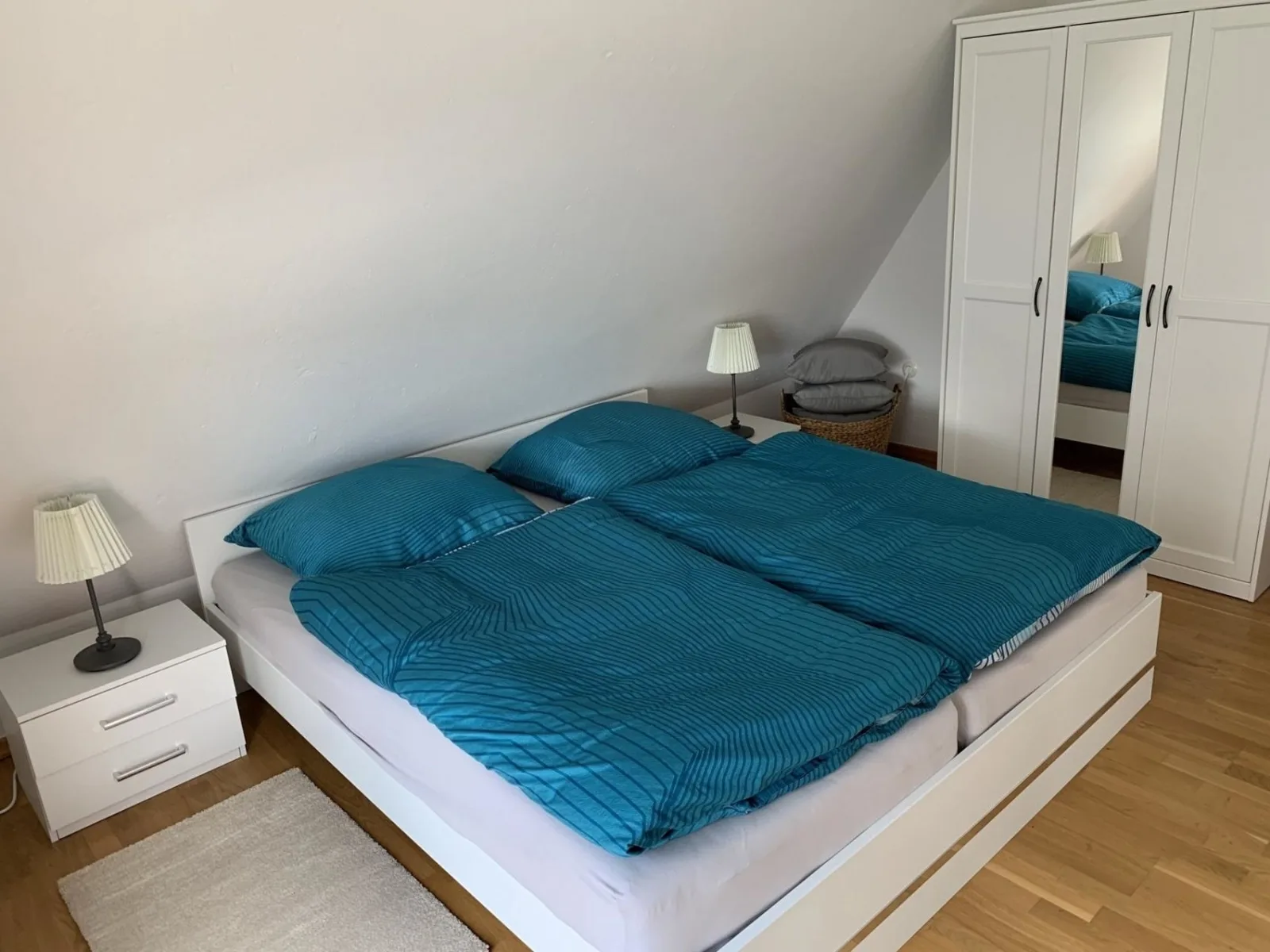 Heimelige Ferienwohnung Nesco mit Balkon und Garten