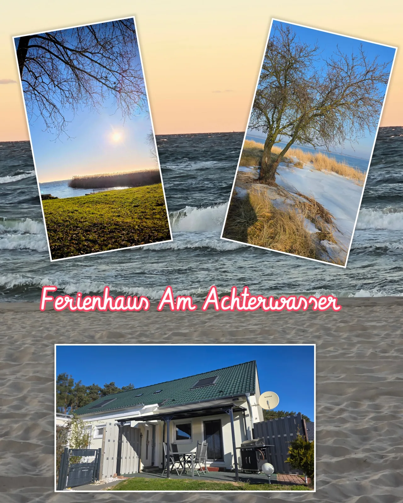 Ferienhaus Köhler Am Achterwasser , Urlaub mit Hund