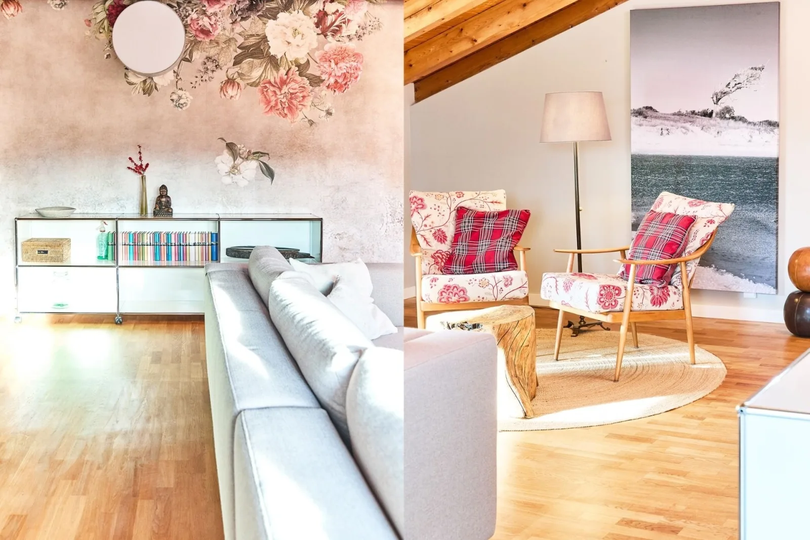 Stilvolles, gepflegtes 5*Ferienloft am Chiemsee, Balkon