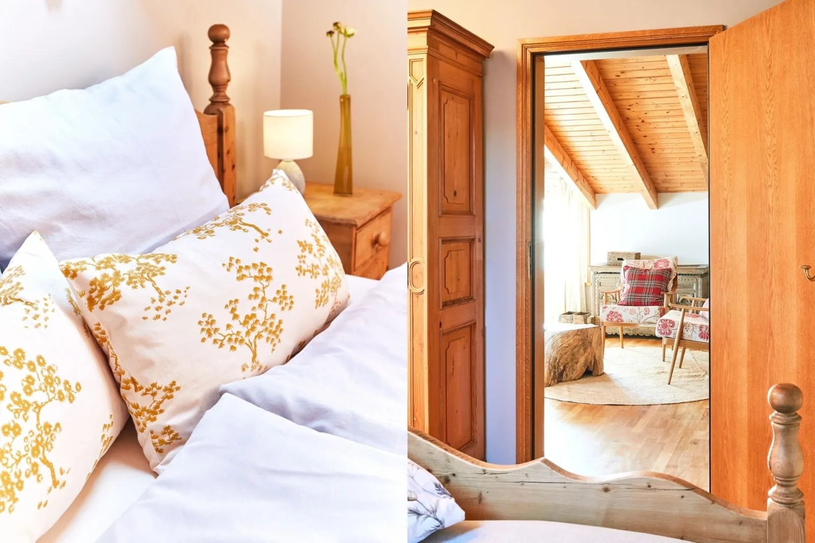 Stilvolles, gepflegtes 5*Ferienloft am Chiemsee, Balkon
