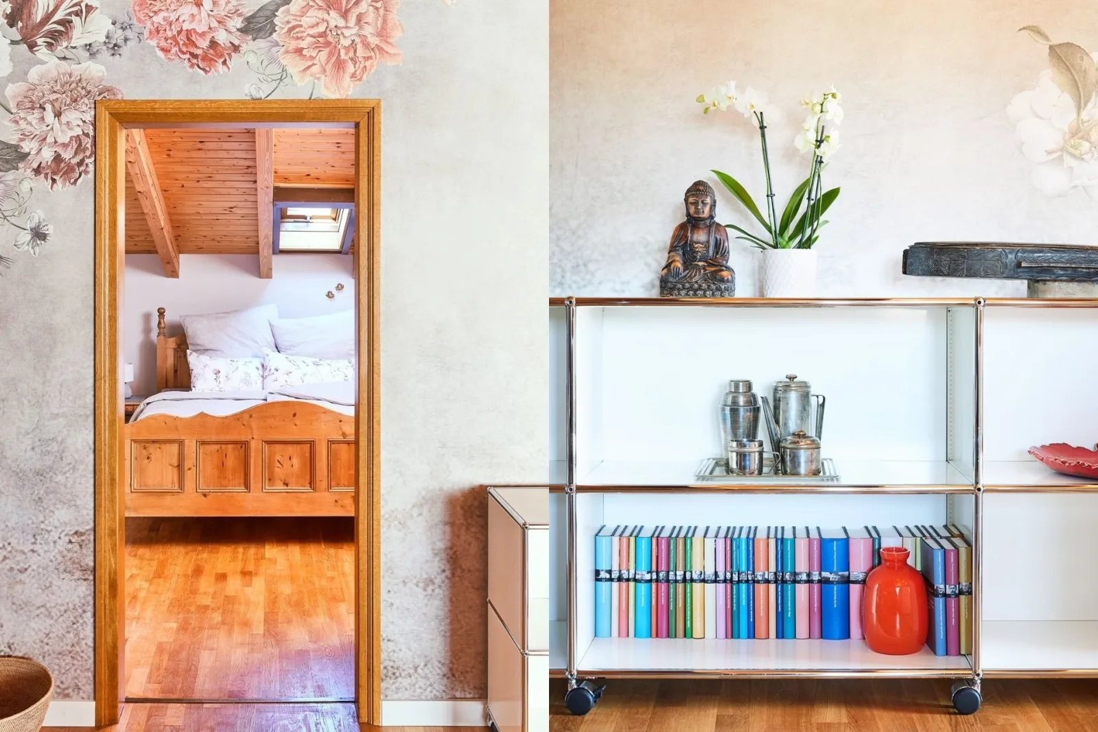 Stilvolles, gepflegtes 5*Ferienloft am Chiemsee, Balkon
