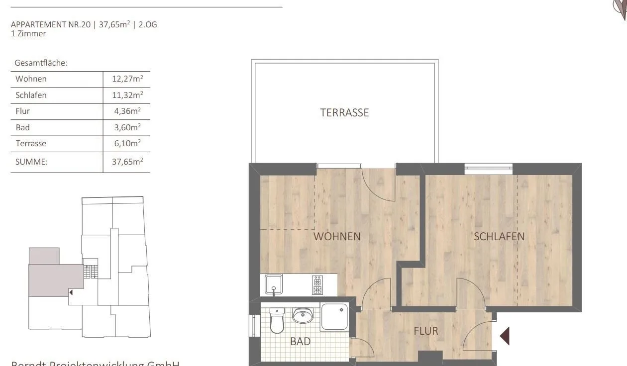 ABM 2-Zimmer Premium  Suite 38