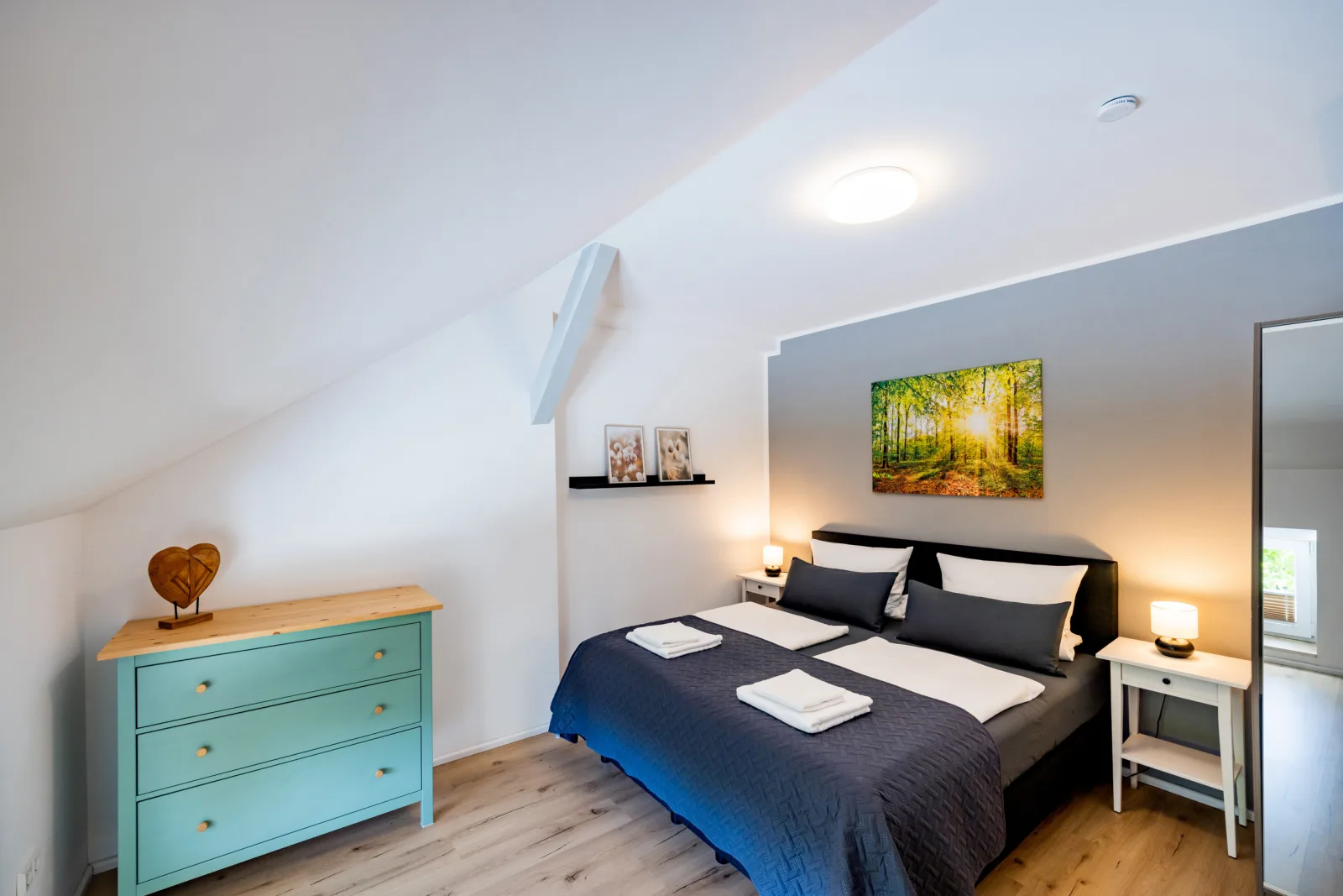 Ferienhaus Bimmelbahn- Familienferienhaus 100 m² am Dampflokbahnhof / Sauna / Trampolin/ Spielezimmer