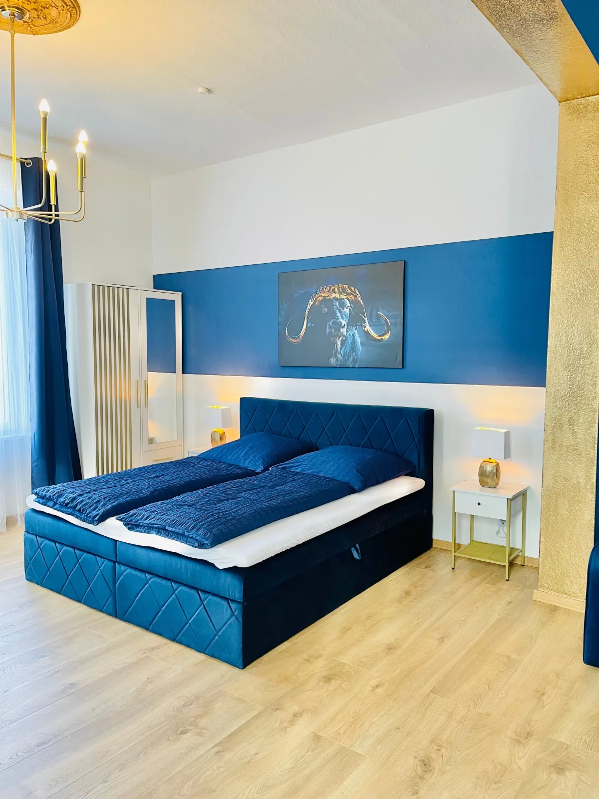 FeWo "Im Blauen" (Am Wildpark) - Parkplatz - Gem. Balkon - Garten - W-LAN  - Disney+