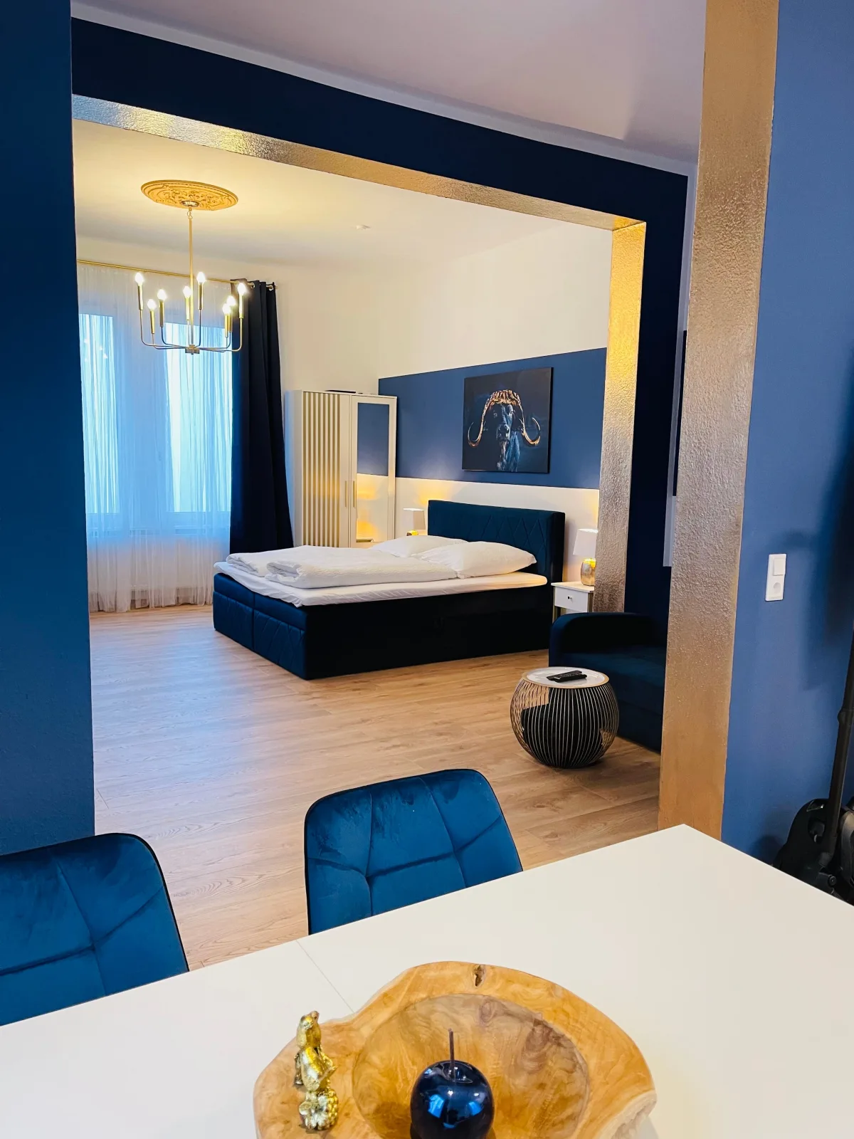 FeWo "Im Blauen" (Am Wildpark) - Parkplatz - Gem. Balkon - Garten - W-LAN  - Disney+