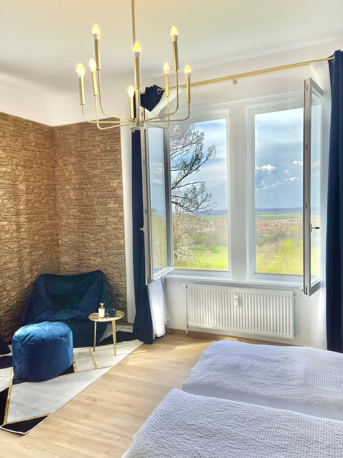 FeWo "Im Blauen" (Am Wildpark) - Parkplatz - Gem. Balkon - Garten - W-LAN  - Disney+
