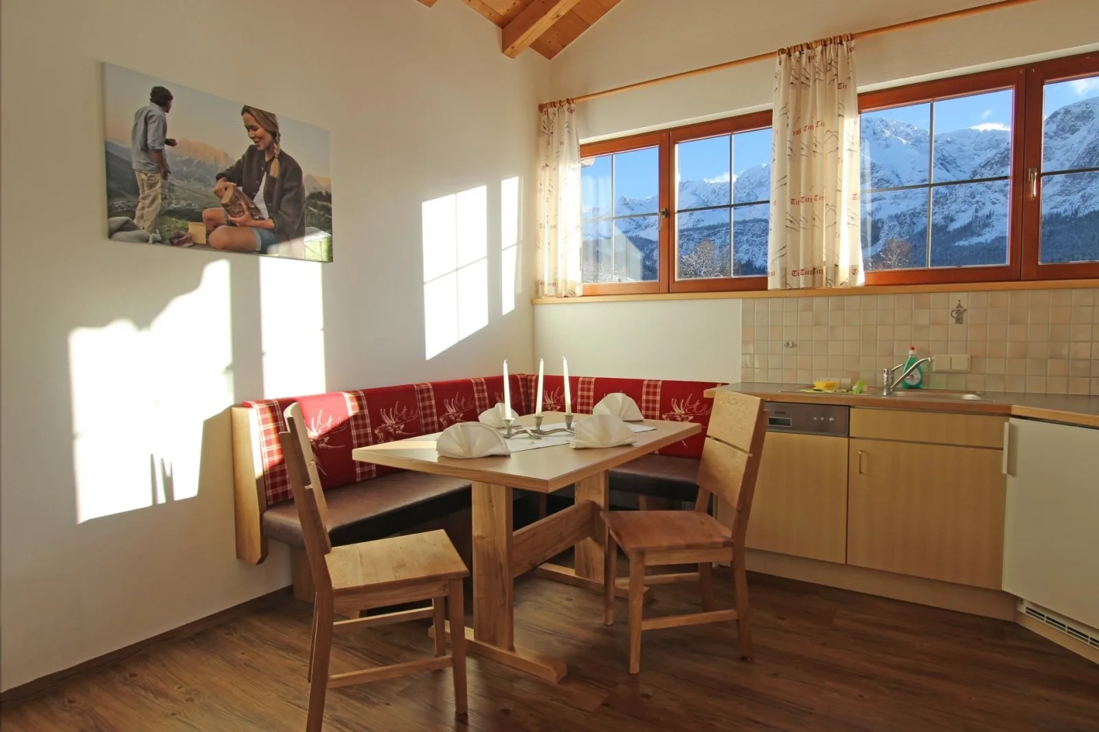 4 Sterne Appartementhotel Zugspitzhof - Appartement mit 2 Schlafzimmer