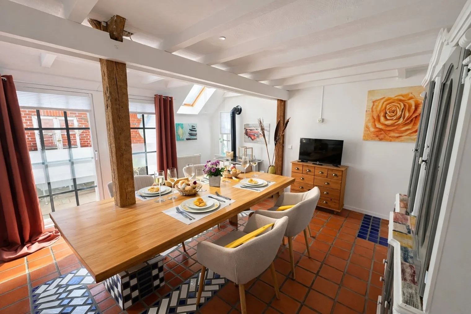 Ferienwohnung im Erdgeschoss "Huus an`t Koornfeld"