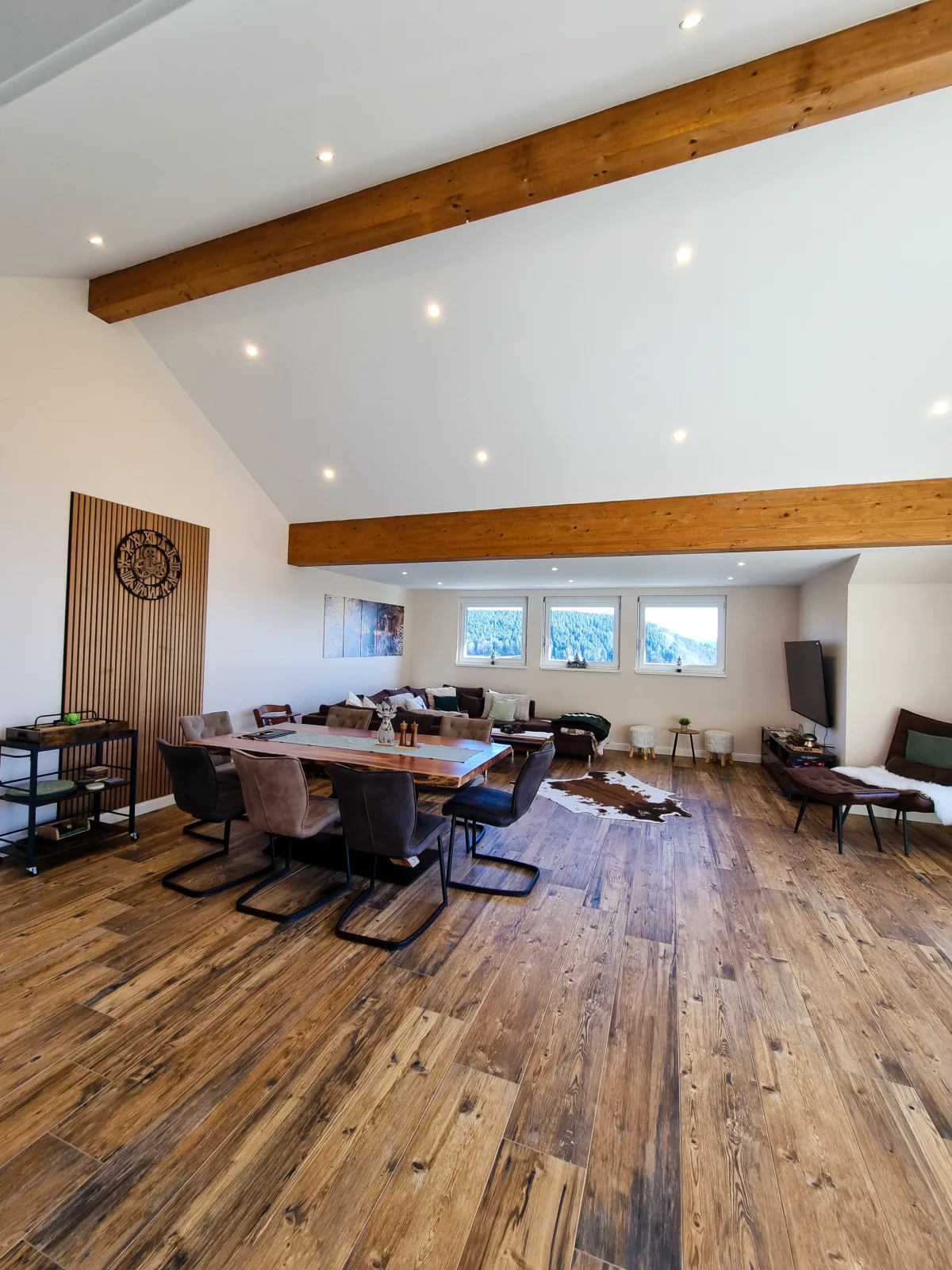 "Deluxe" Ferienwohnung Schwarzwald, 8 Personen, 140 qm, Haus Sonnenschein, 2 Balkone