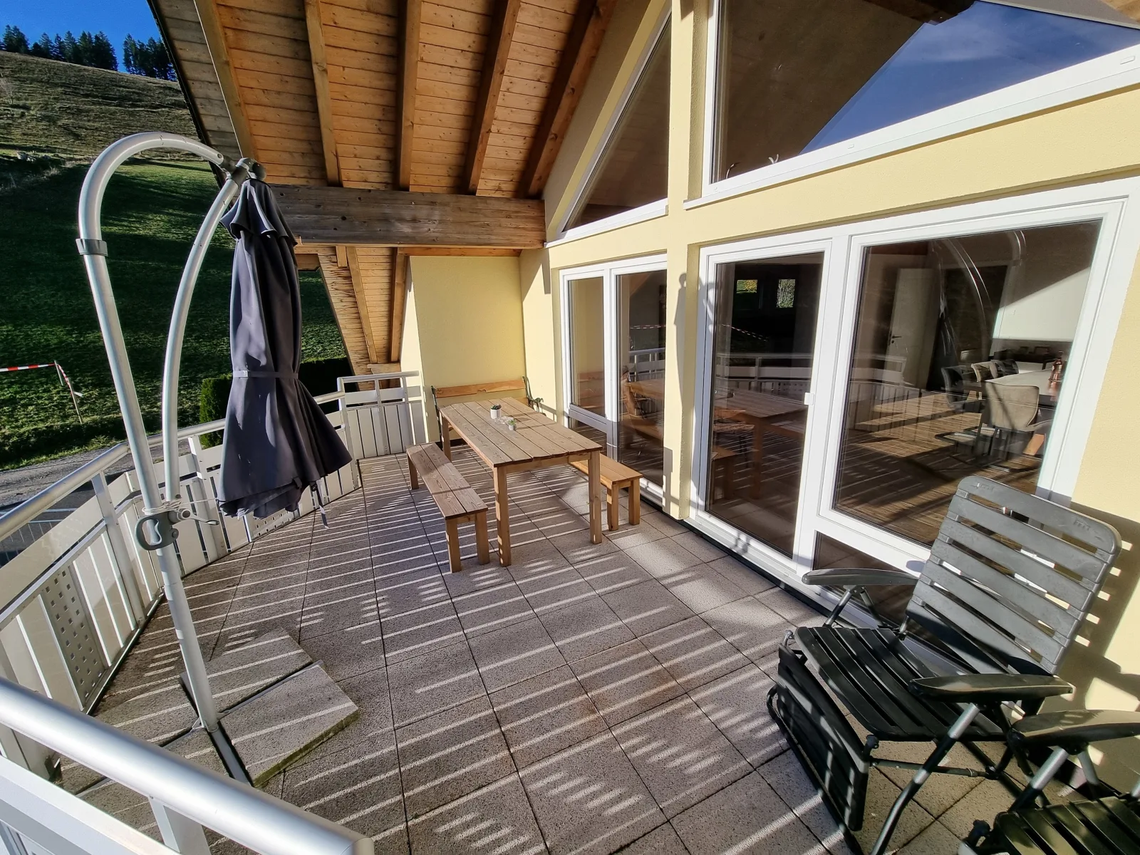 "Deluxe" Ferienwohnung Schwarzwald, 8 Personen, 140 qm, Haus Sonnenschein, 2 Balkone