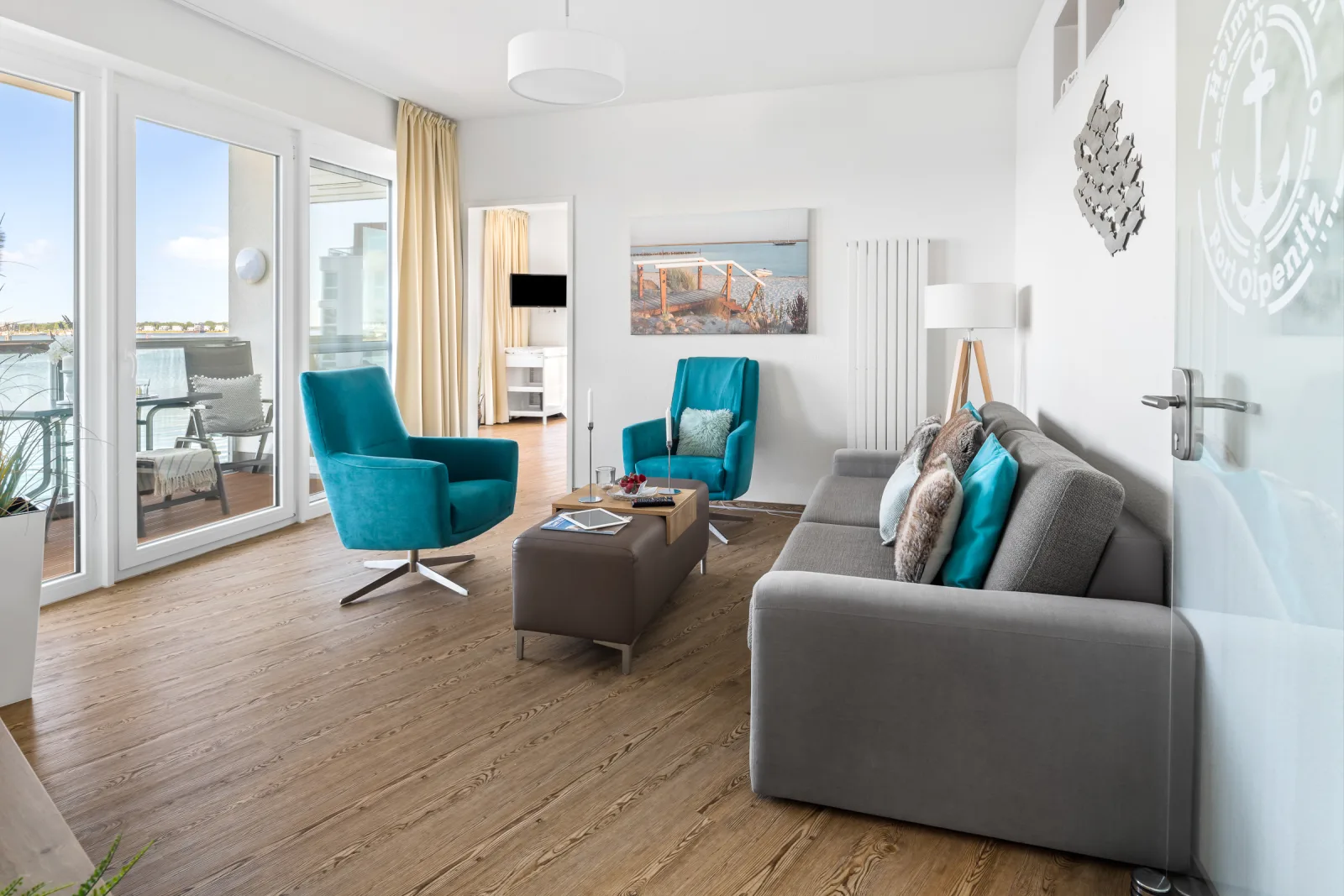 Nordmole 11 Panorama-Wasserwohnung