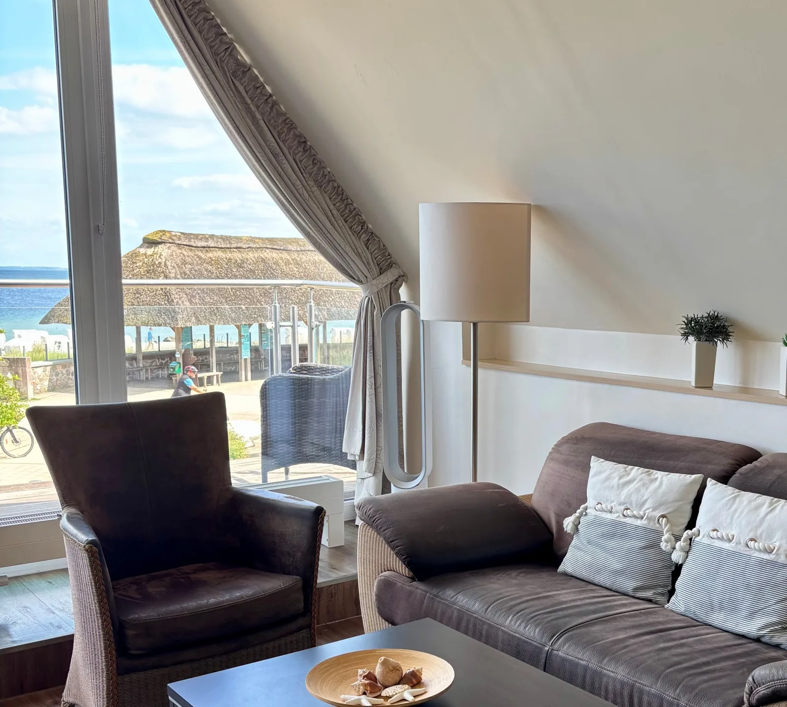 Maris Ferienwohnung Nr. 47 (OG mit Balkon und Meerblick)