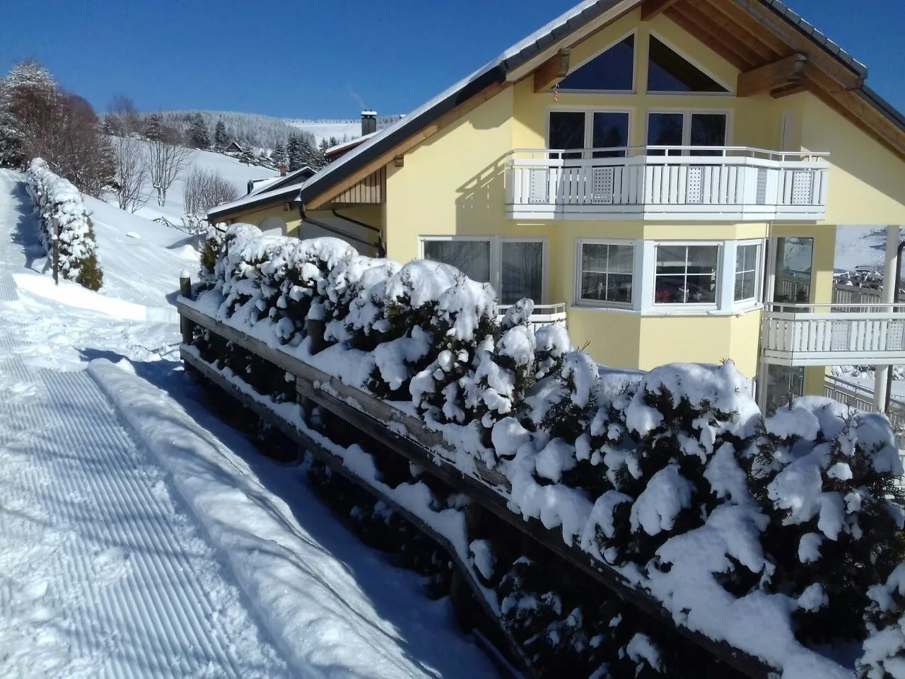 "Schwarzwaldblick" Ferienwohnung 2-4 Pers. (65qm), schöne ruhige Südhanglage mit herrl. Aussicht