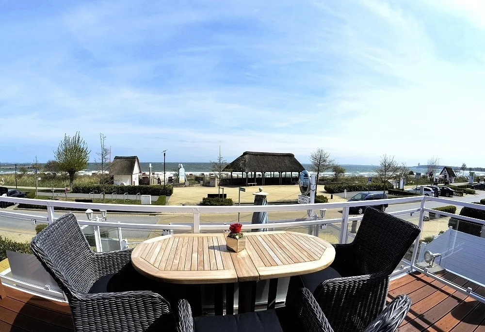 Maris Ferienwohnung Nr. 48 (OG mit Balkon und Meerblick)